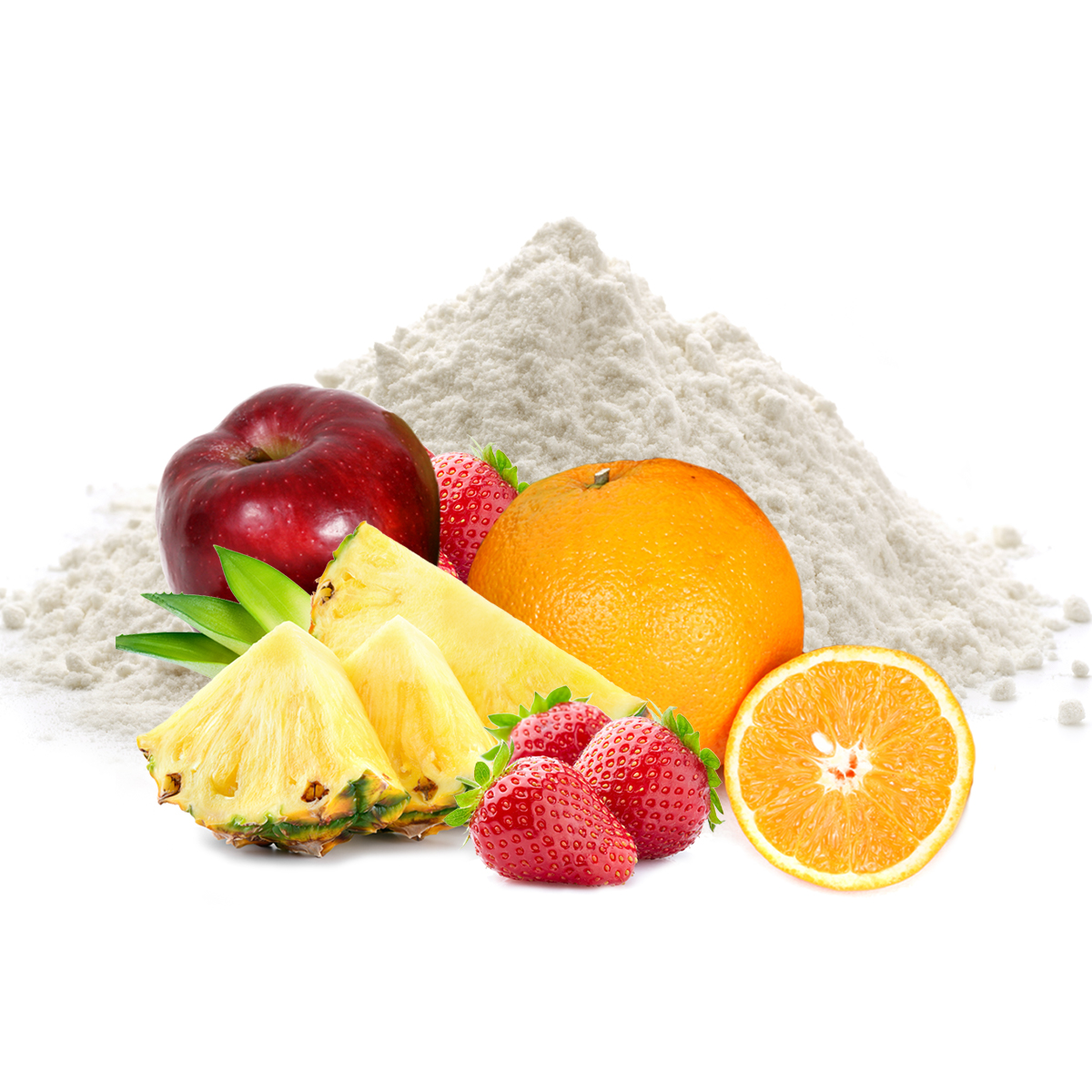 混合果汁 – 4 种水果汁粉