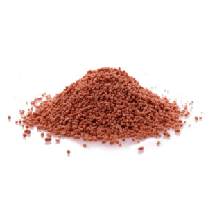 Granulated cocoa topping